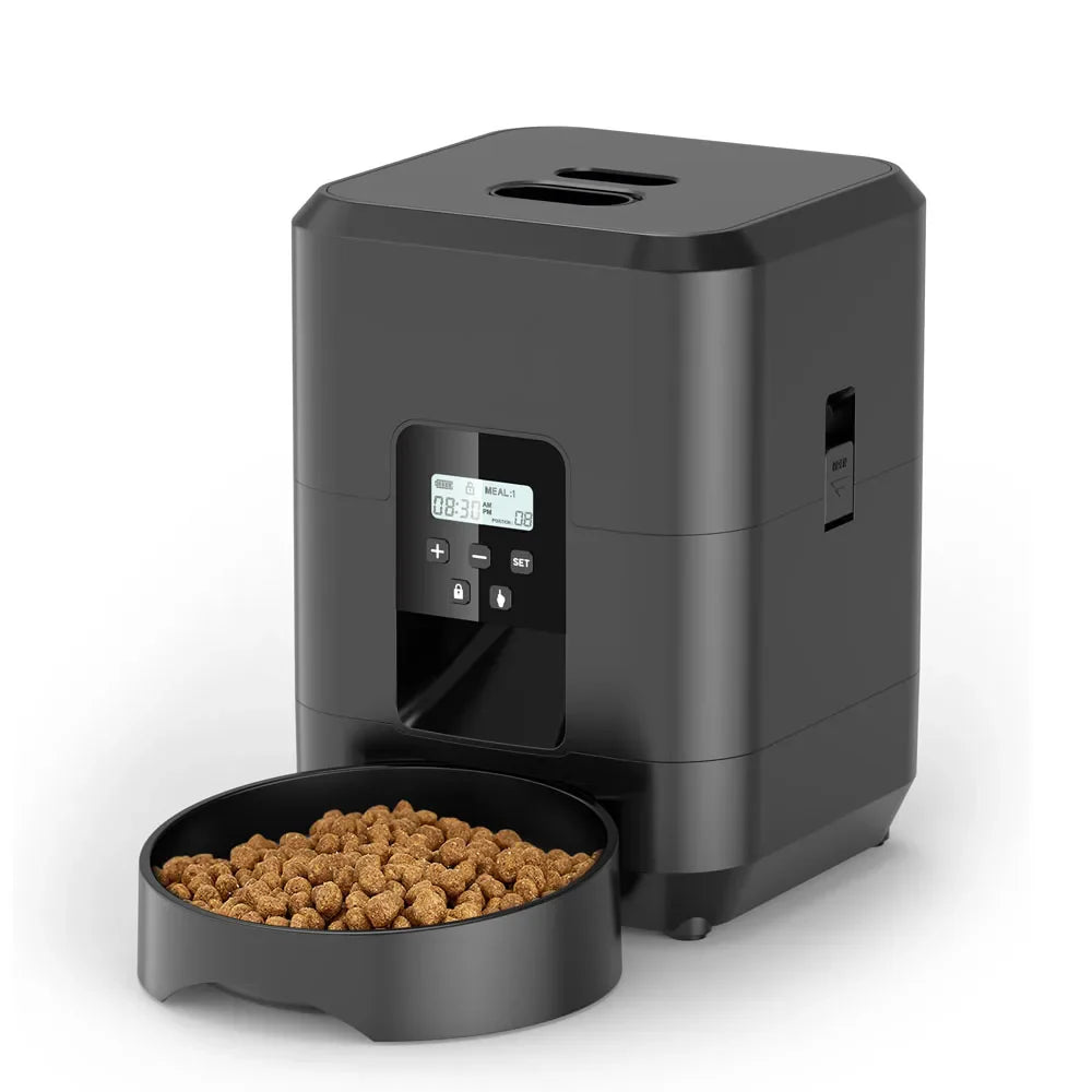 Smart Automatic Pet Feeder with Timed Dispensing