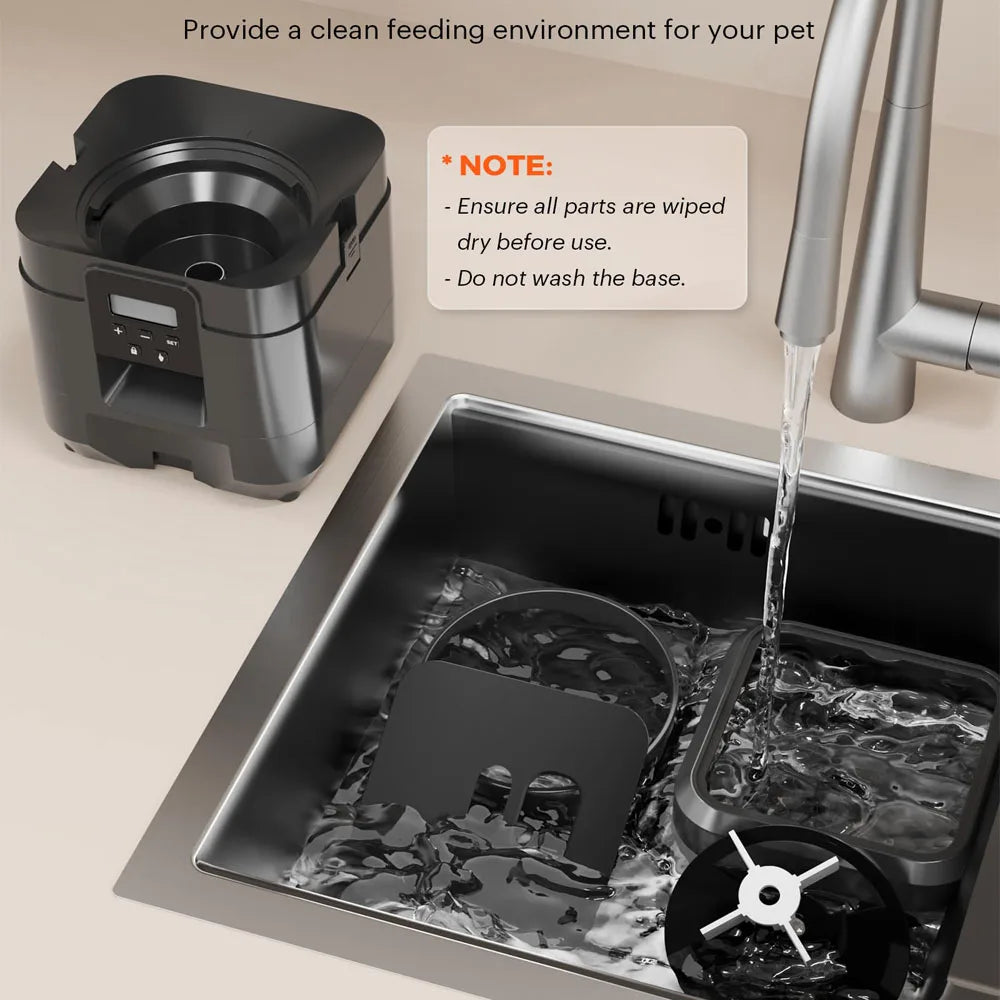 Smart Automatic Pet Feeder with Timed Dispensing