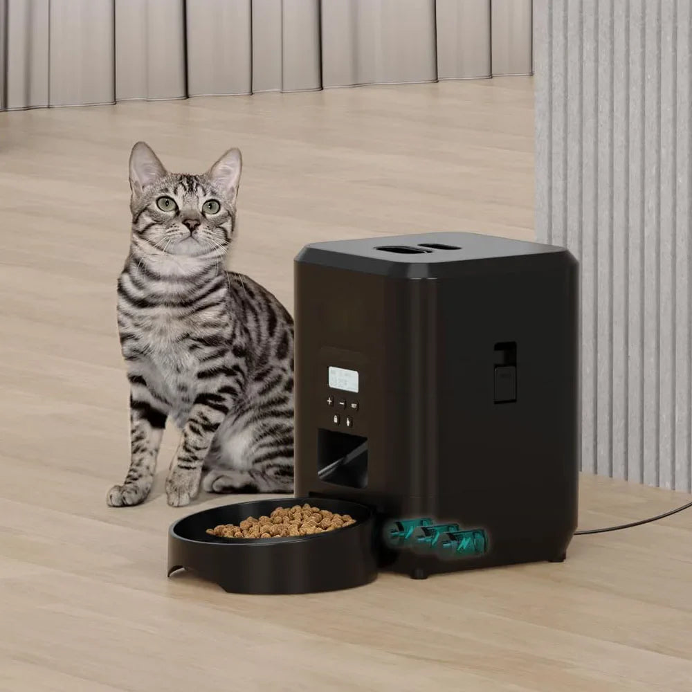 Smart Automatic Pet Feeder with Timed Dispensing