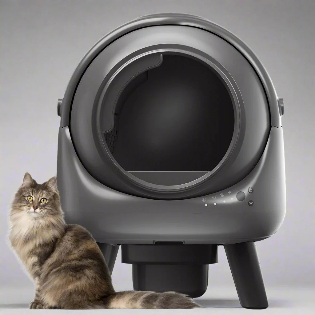 Automatic Cat Litter Box - Self-Cleaning Smart Litter Box with Odor Control