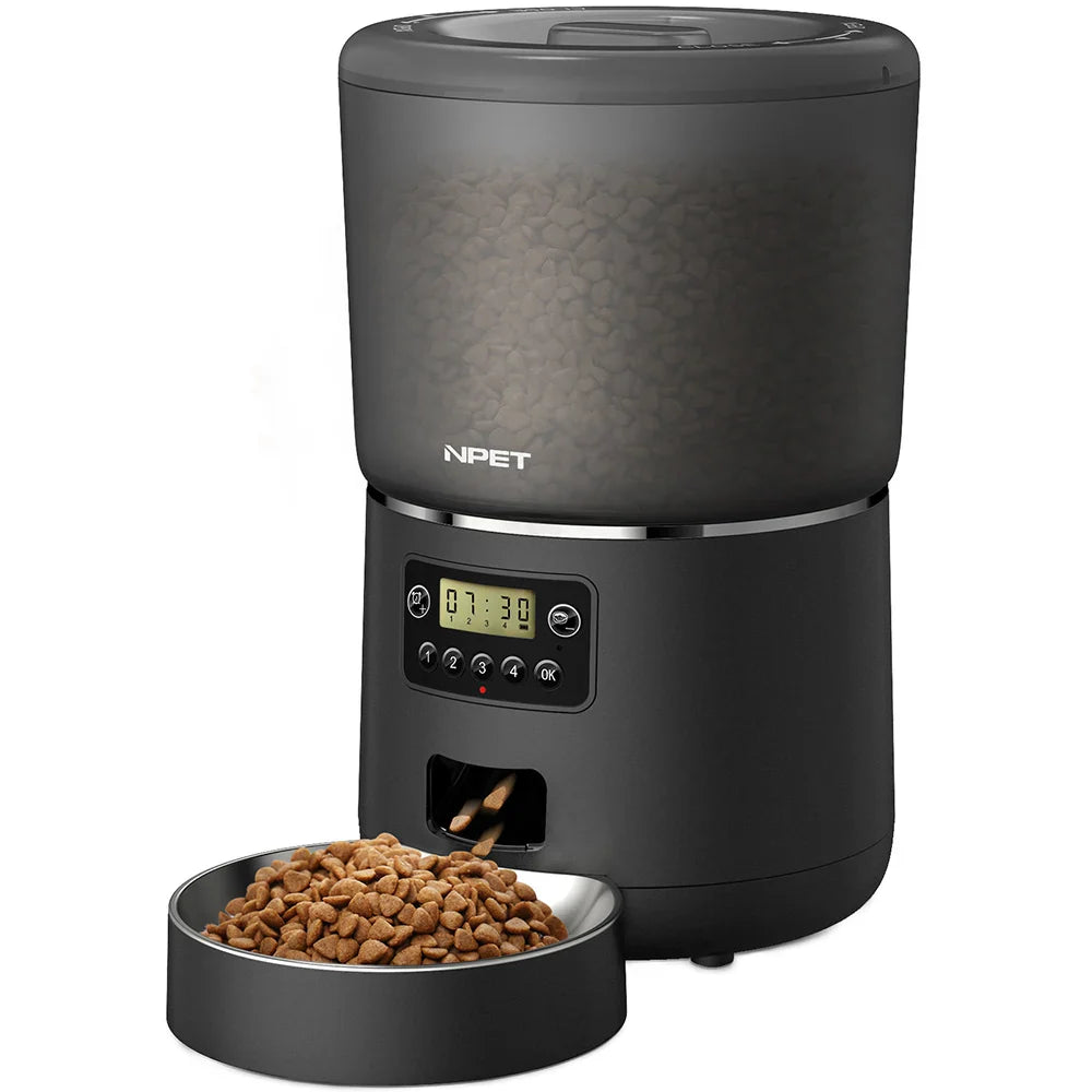 Smart Pet Meal Dispenser | Automatic 4L Pet Feeder