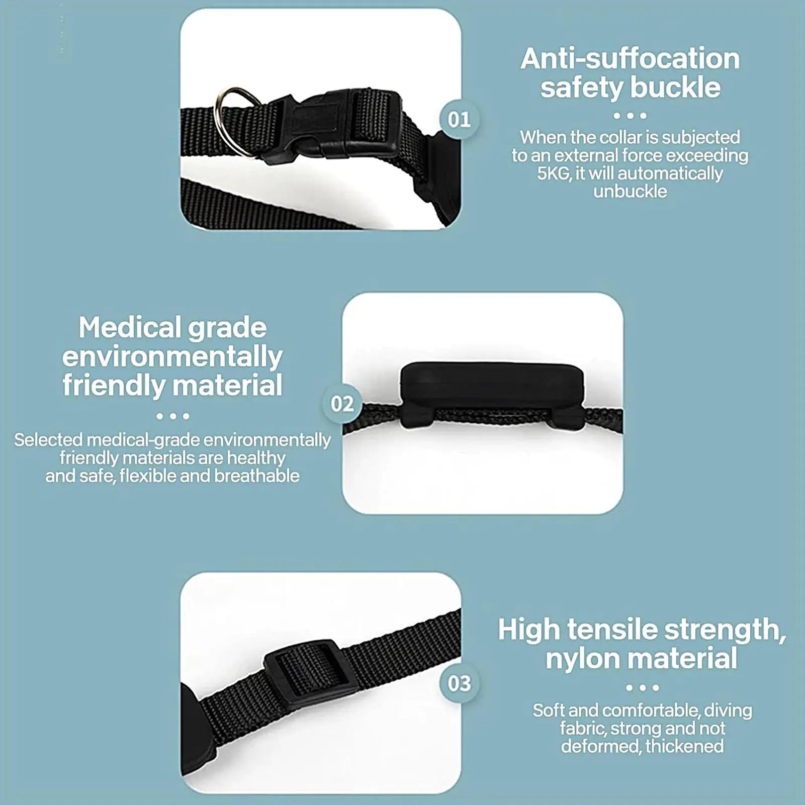 Smart Tracker Cat Collar