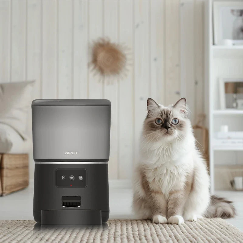 Smart Pet Meal Dispenser | Automatic 4L Pet Feeder